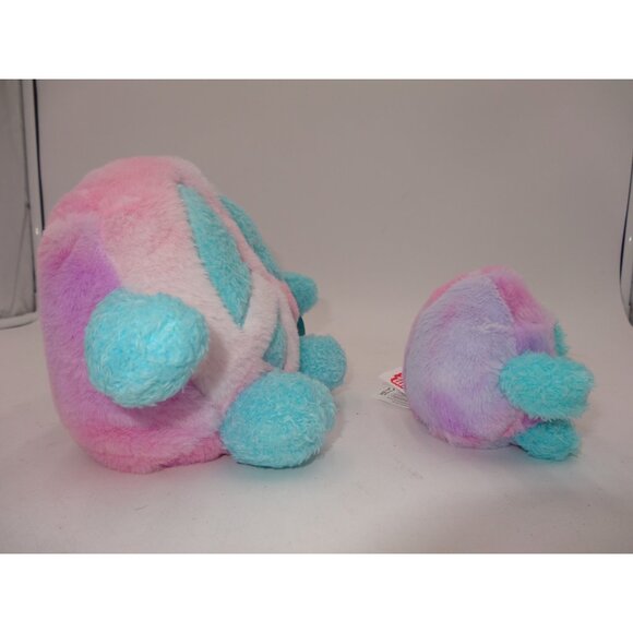 BUM BUMZ RetroBumz Megs The Peace Sign 8” Soft Plush Kellytoy NWT NEW and 5" - Picture 6 of 10